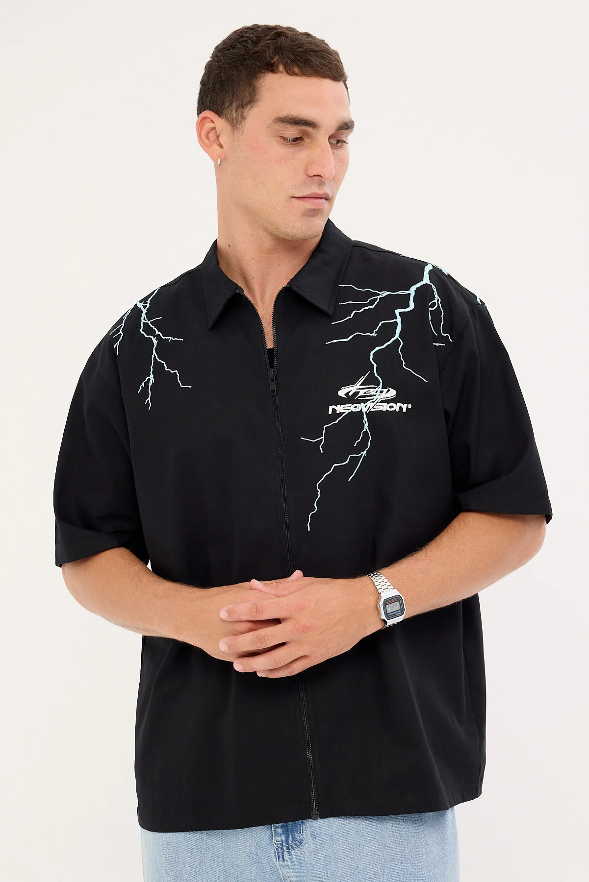 Neovision Tempest Oversize Shirt Black - Image 2