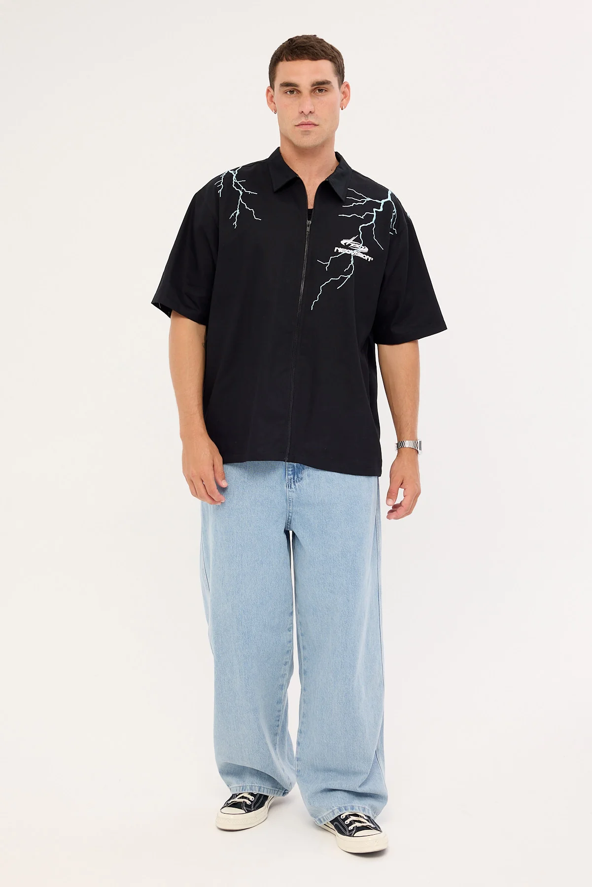 Neovision Tempest Oversize Shirt Black - Image 3