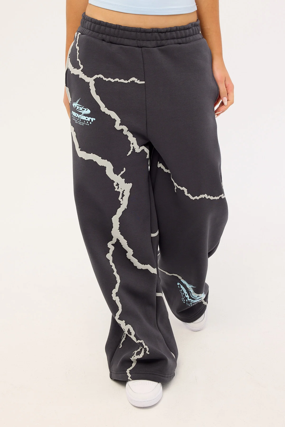 Neovision Tempest Straight Leg Trackpant Washed Black - Image 2