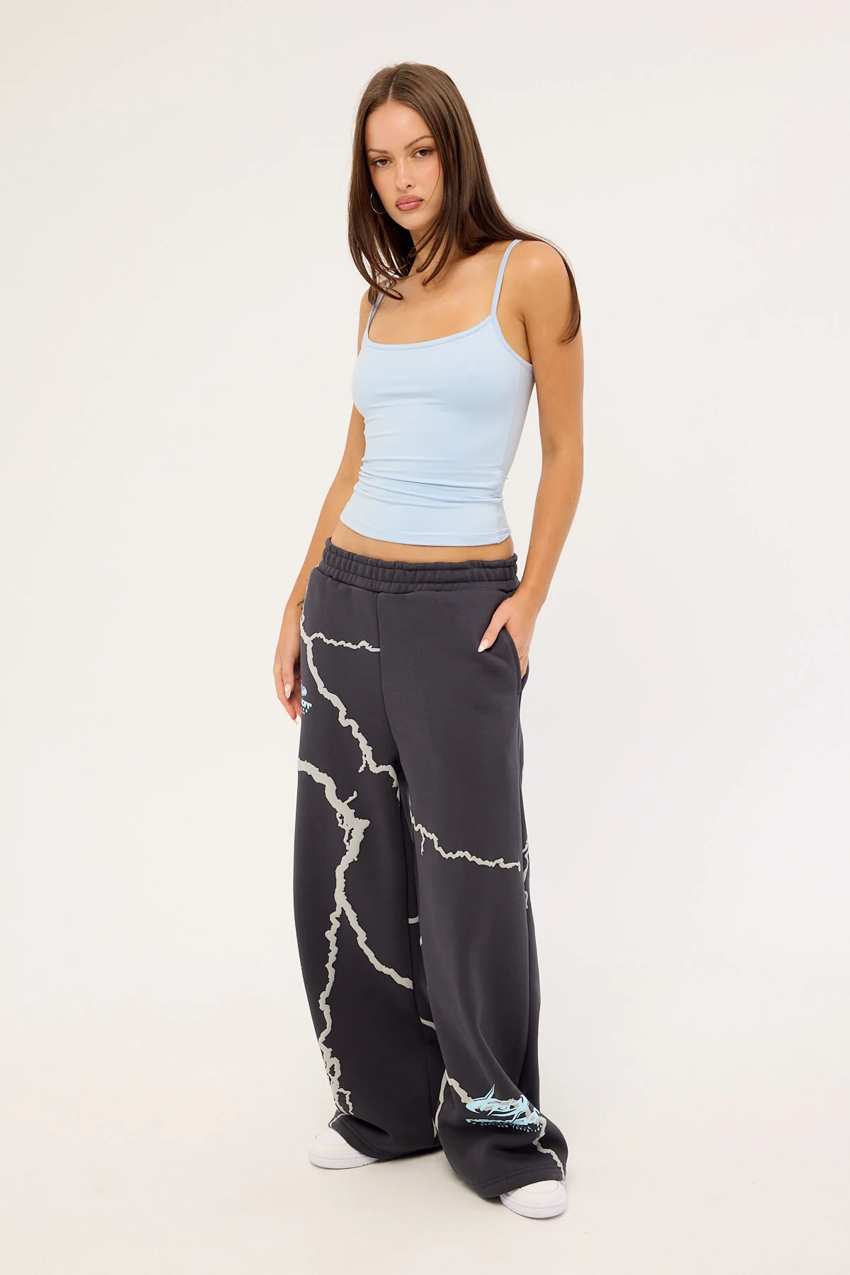 Neovision Tempest Straight Leg Trackpant Washed Black - Image 4
