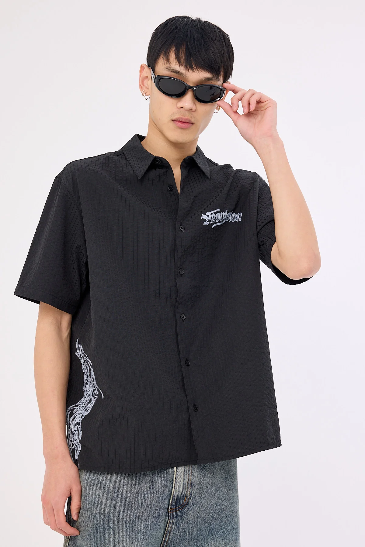 Neovision Temptation Oversize Shirt Black - Image 5