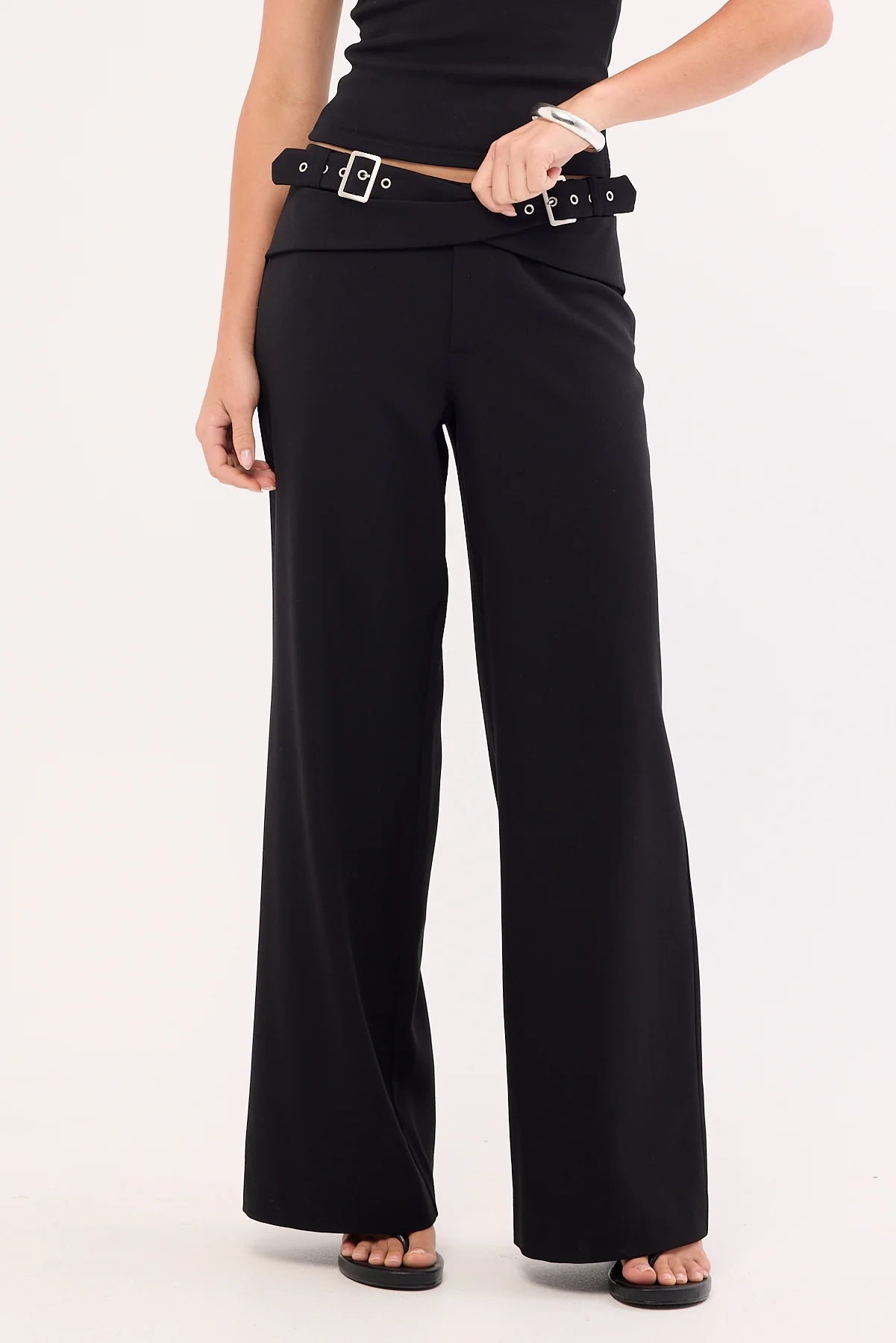 Neovision Terminal Cross Belt Low Rise Pant Black - Image 2