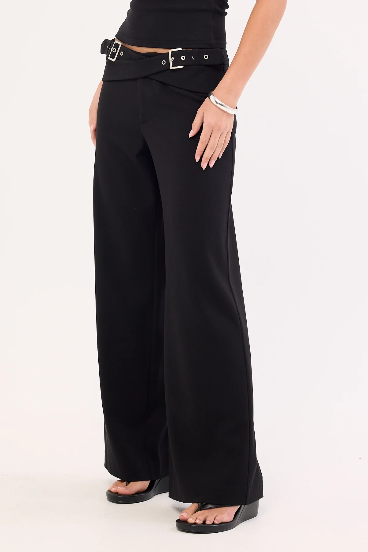Neovision Terminal Cross Belt Low Rise Pant Black - Image 4