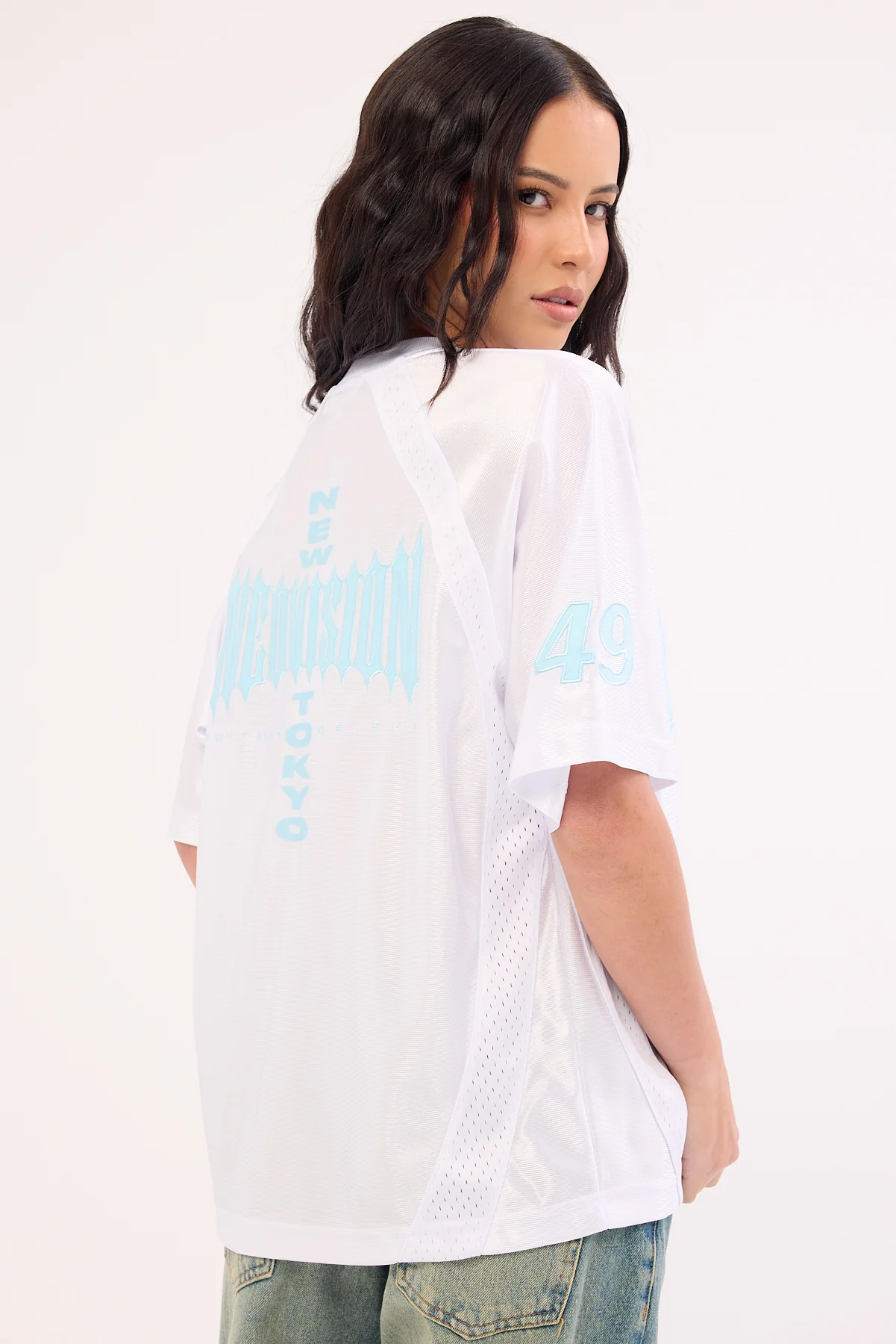 Neovision Terminal V Neck Jersey White - Image 4