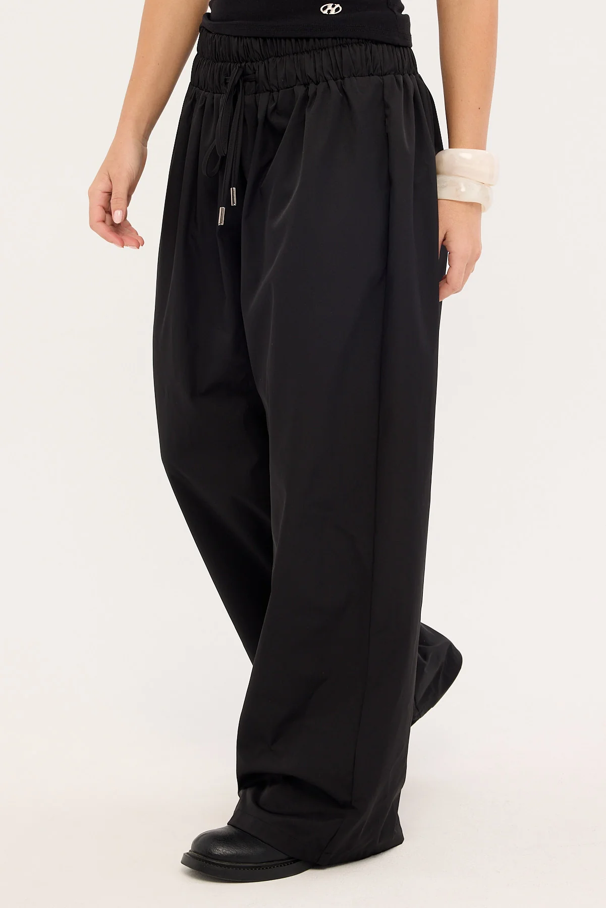 Neovision The Fall Double Waistband Cargo Pant Black - Image 3