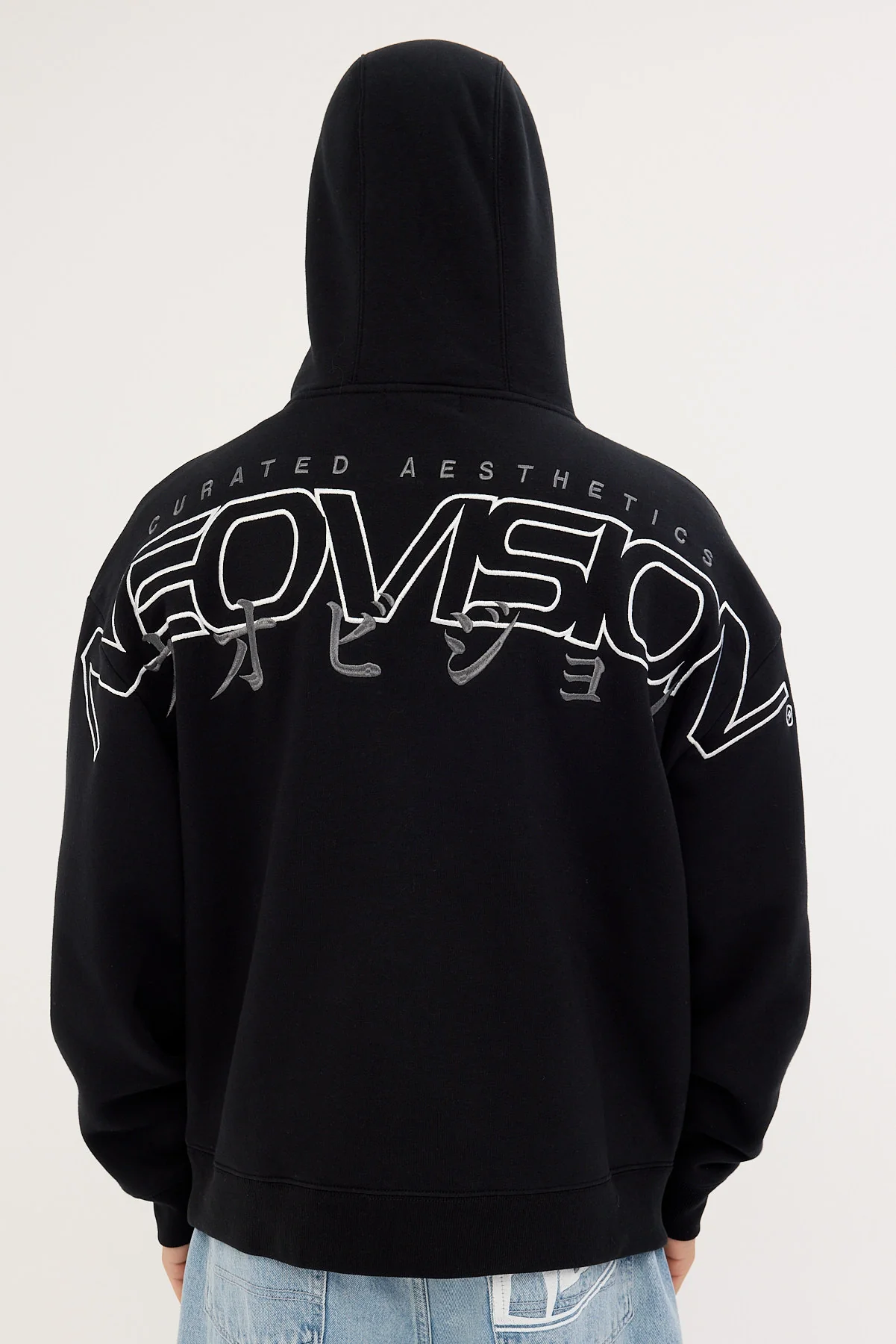 Neovision Thrash Masked Street Hoodie Black - Image 6