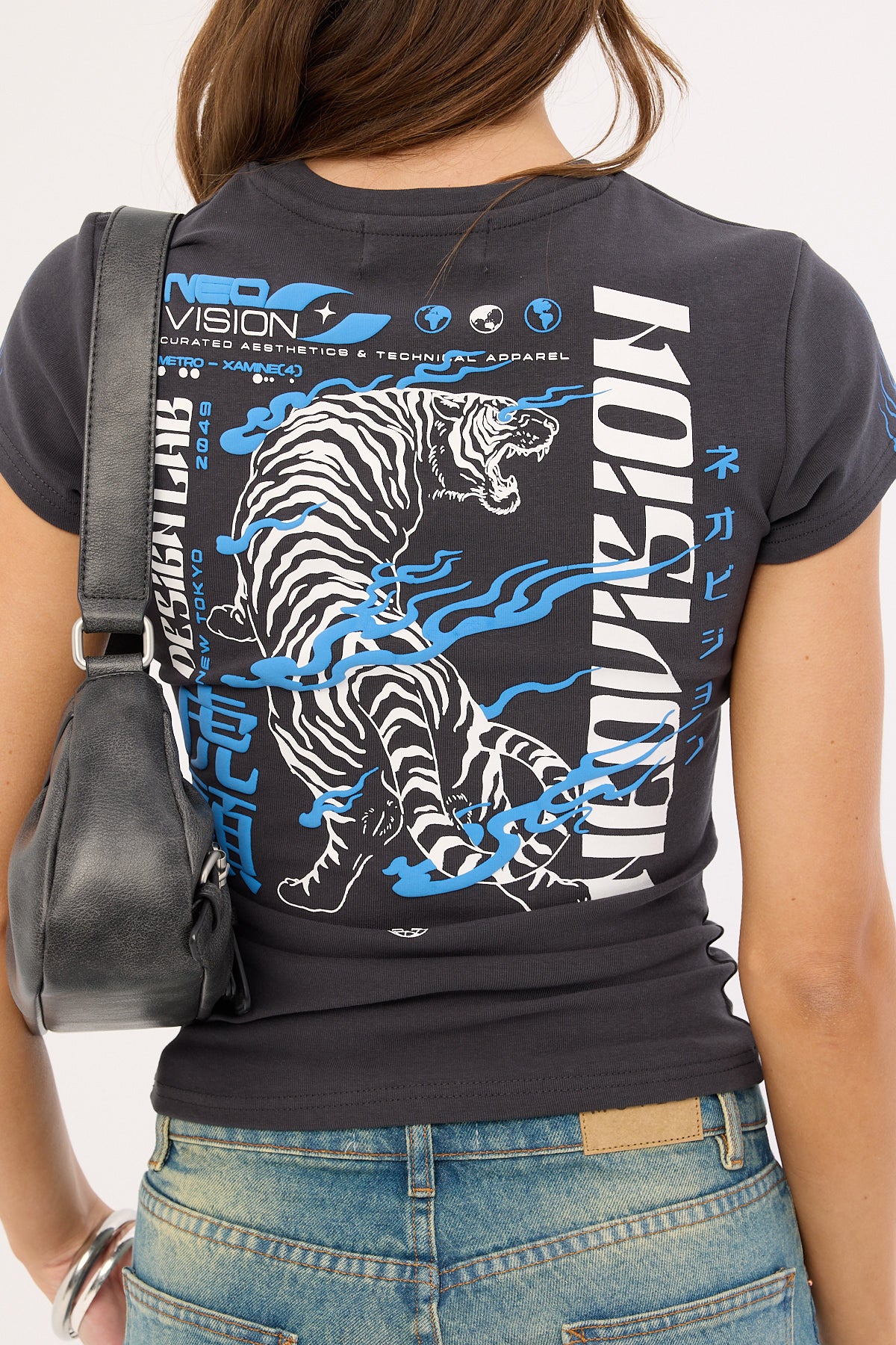 Neovision Tora Baby Tee Washed Black - Image 6