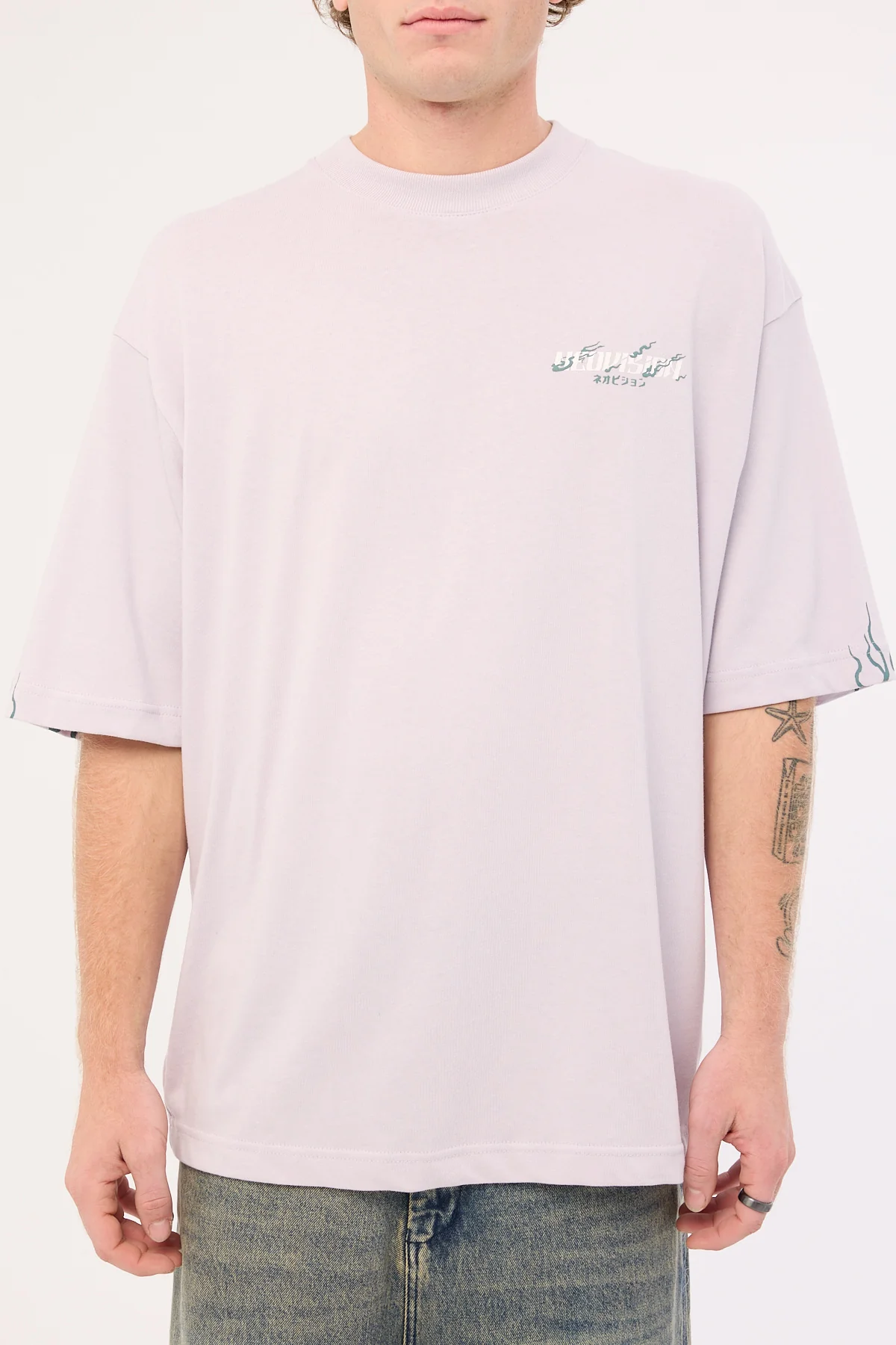 Neovision Tora Oversize Super Heavy Tee Lavender - Image 8