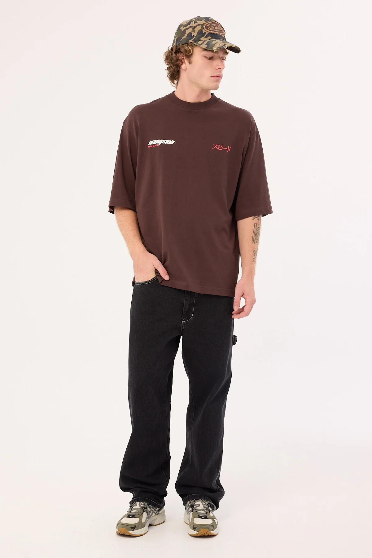 Neovision Torque Street Super Heavy Tee Coffee - Image 3