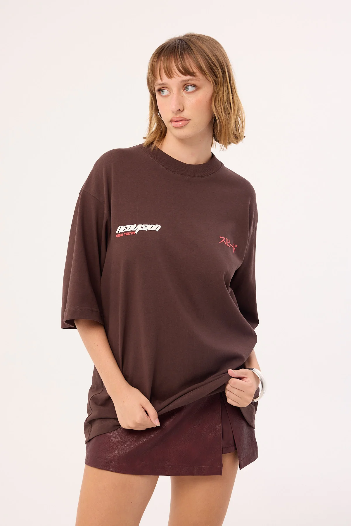 Neovision Torque Street Super Heavy Tee Coffee - Image 5