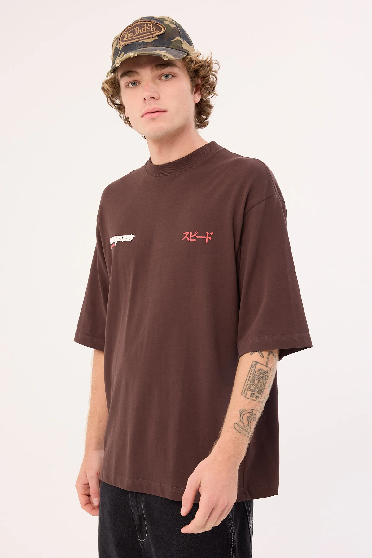 Neovision Torque Street Super Heavy Tee Coffee - Image 6