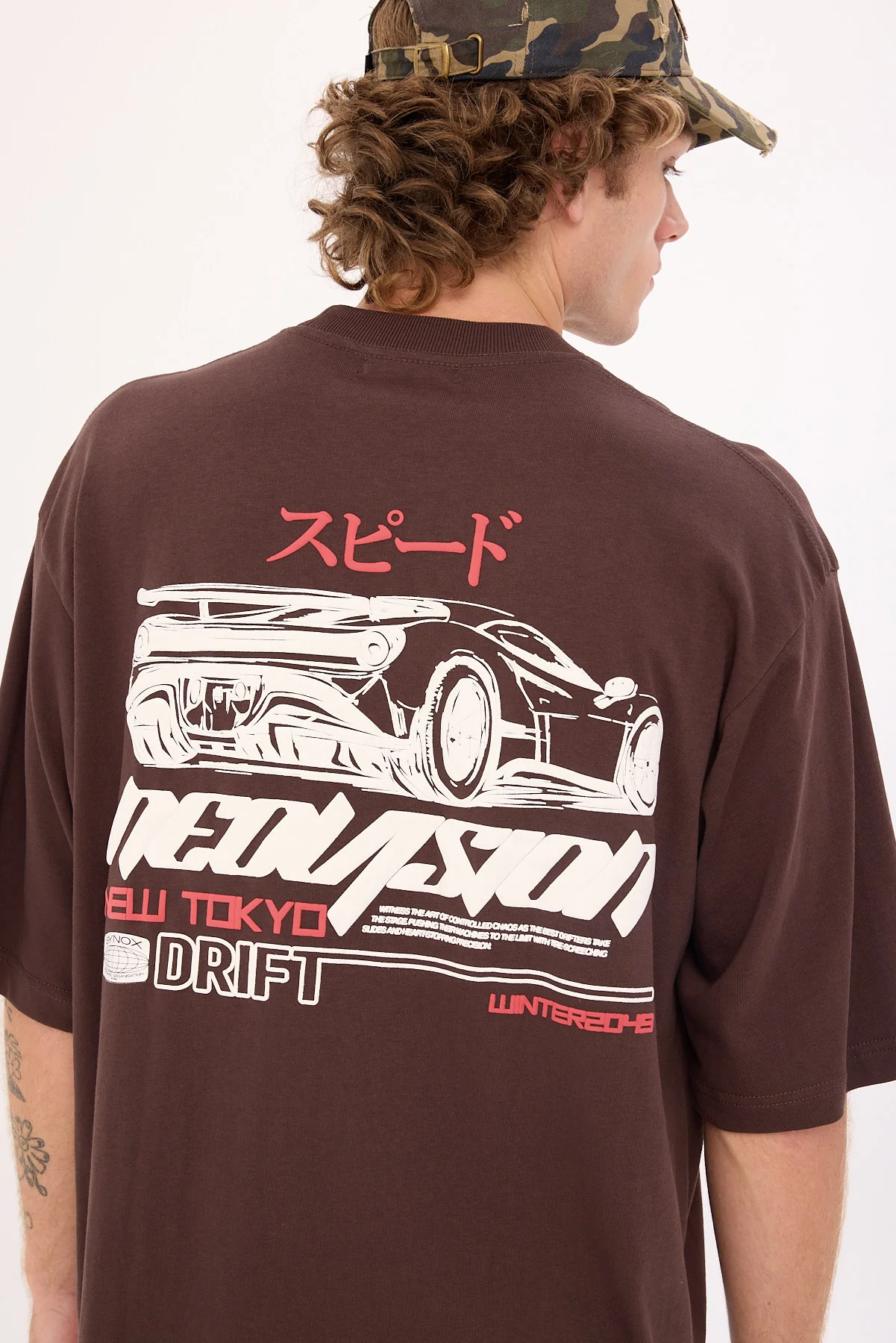 Neovision Torque Street Super Heavy Tee Coffee - Image 8