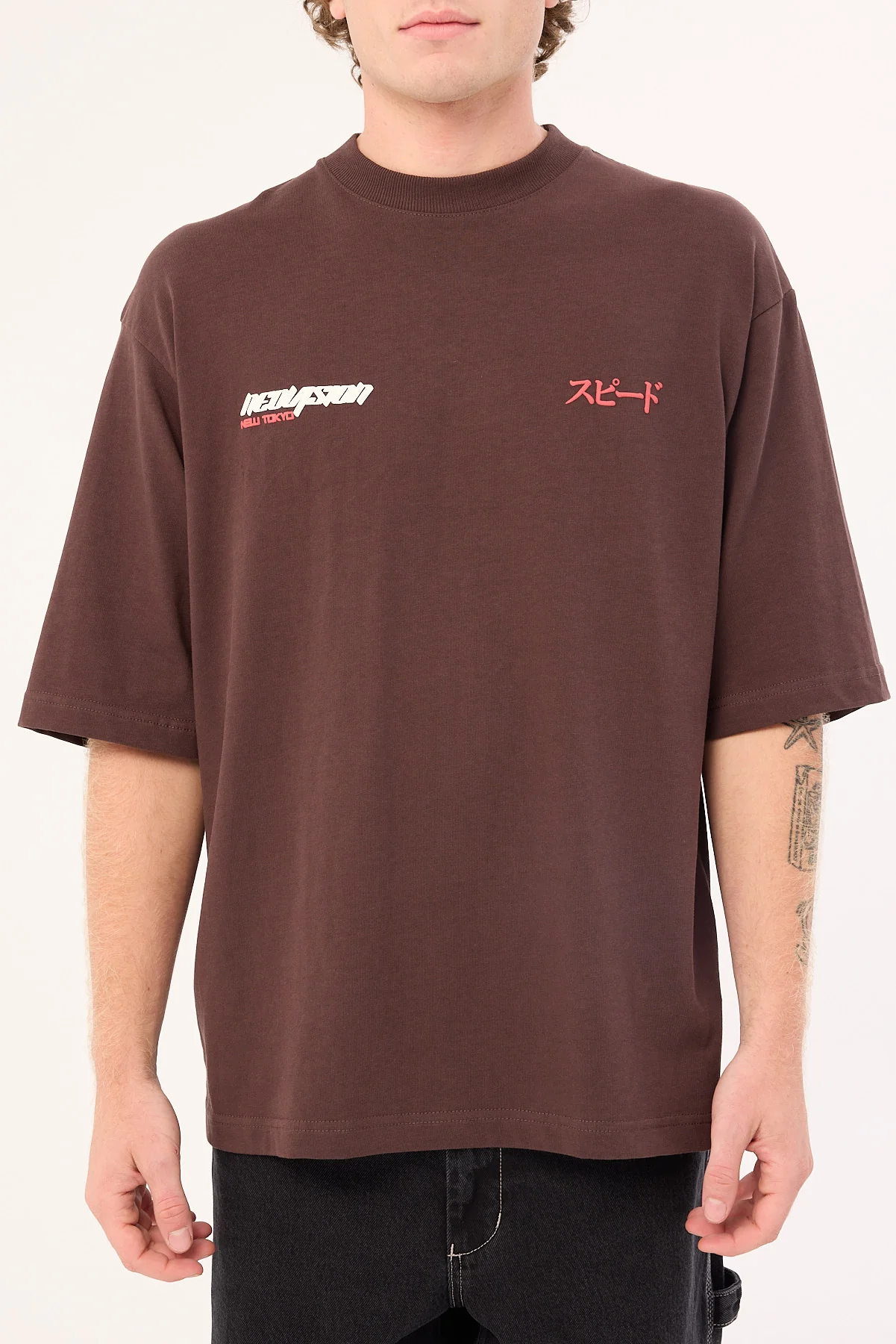 Neovision Torque Street Super Heavy Tee Coffee - Image 9