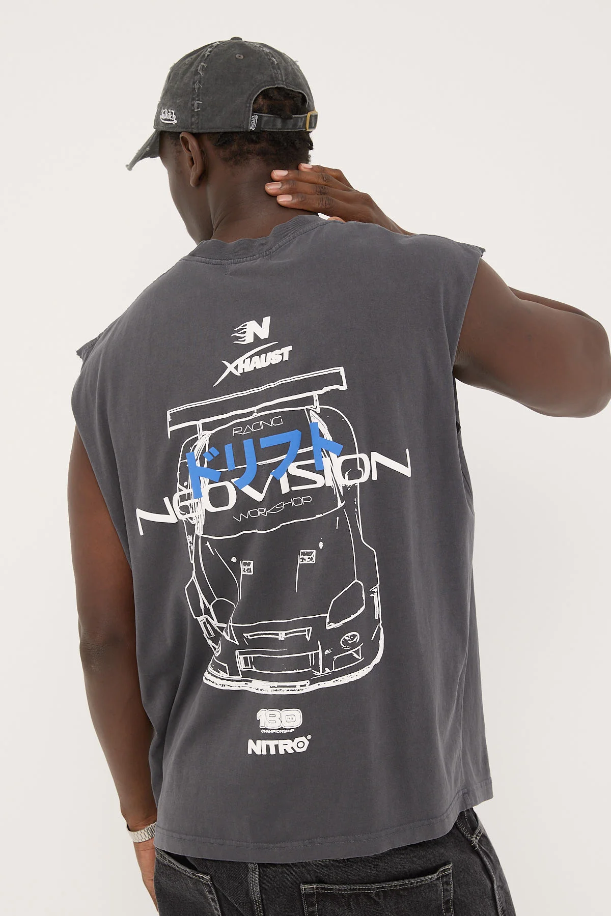 Neovision Tuner Muscle Tank Off Black