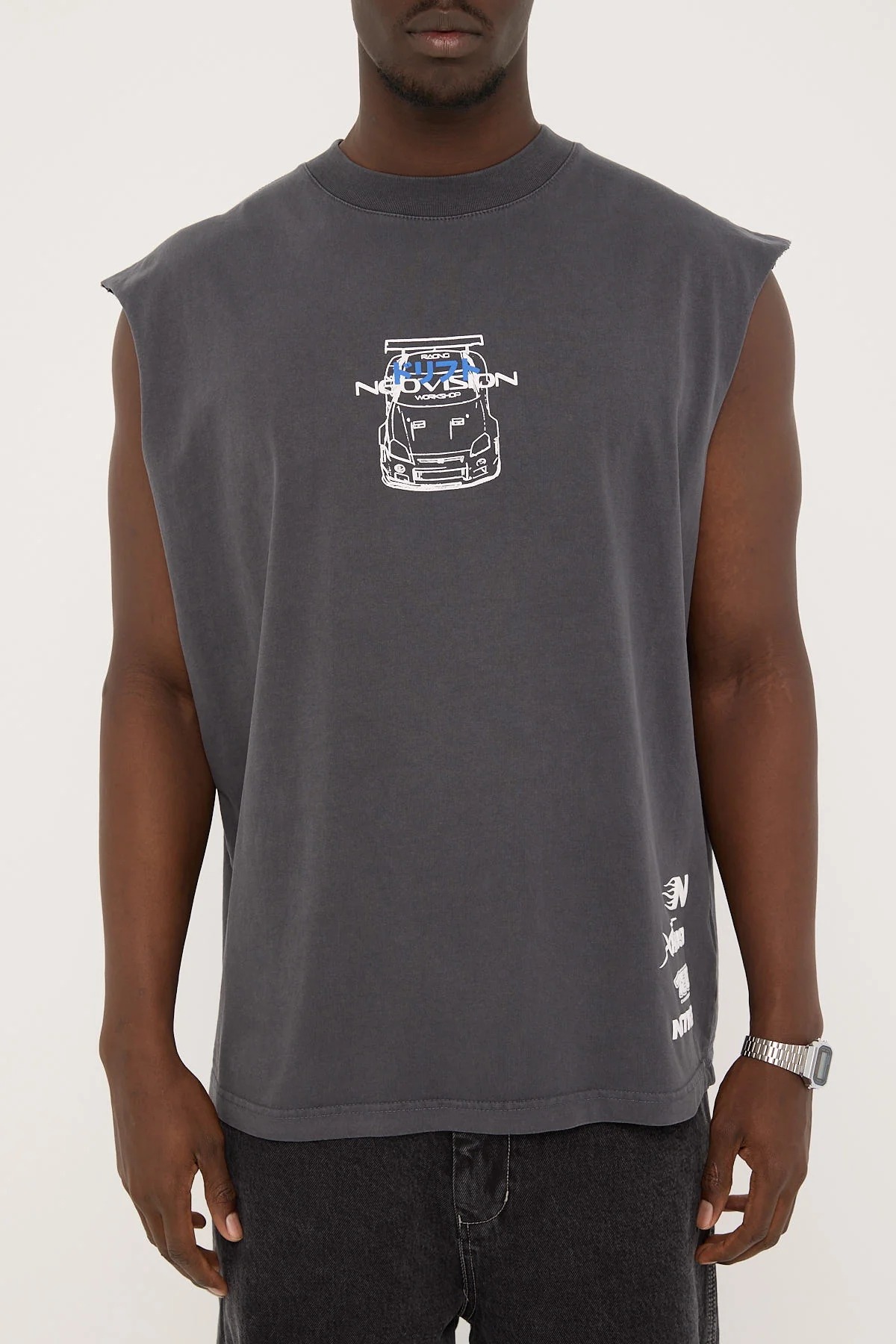 Neovision Tuner Muscle Tank Off Black - Image 9