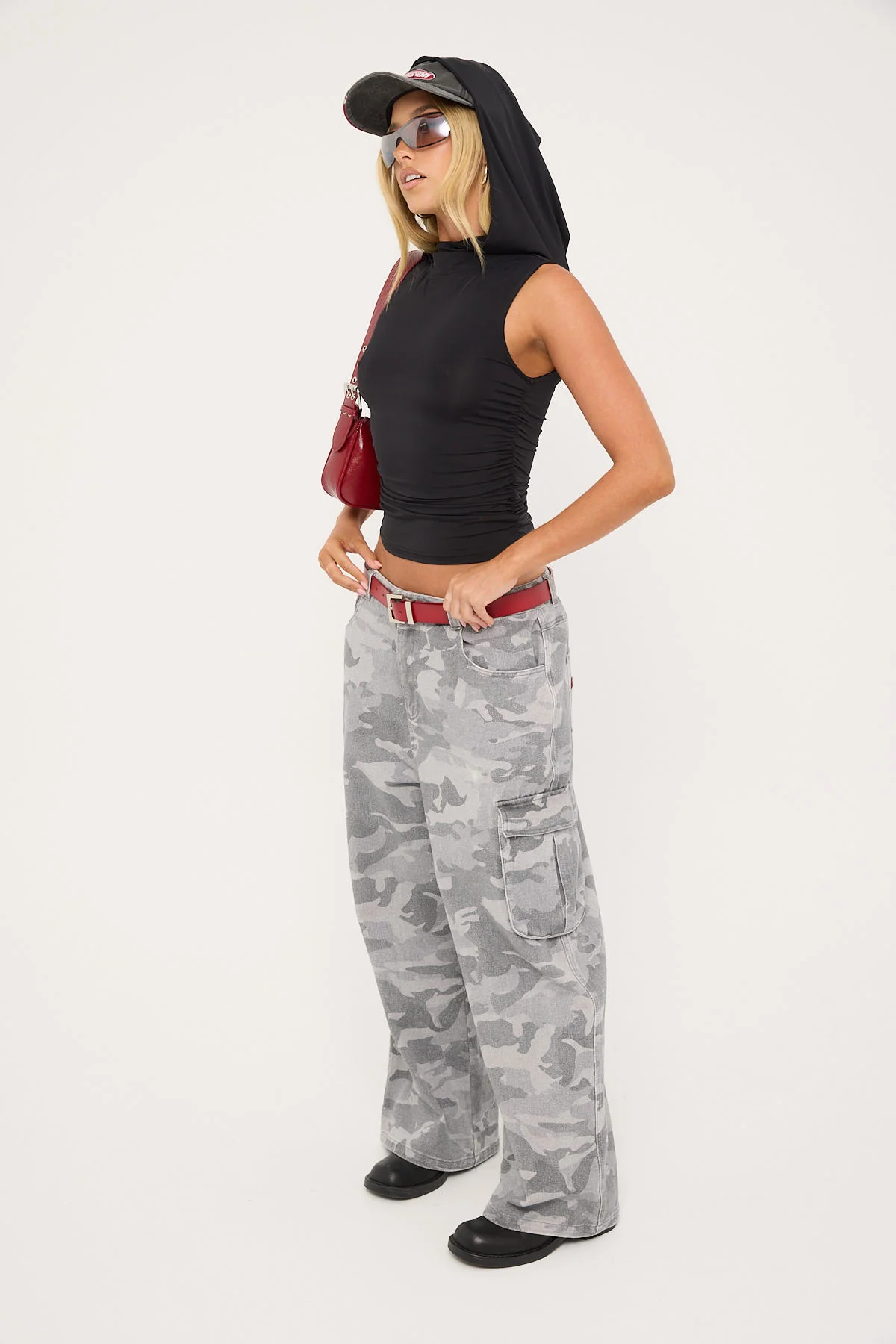 Neovision Vanguard Cargo Pants Washed Grey - Image 3