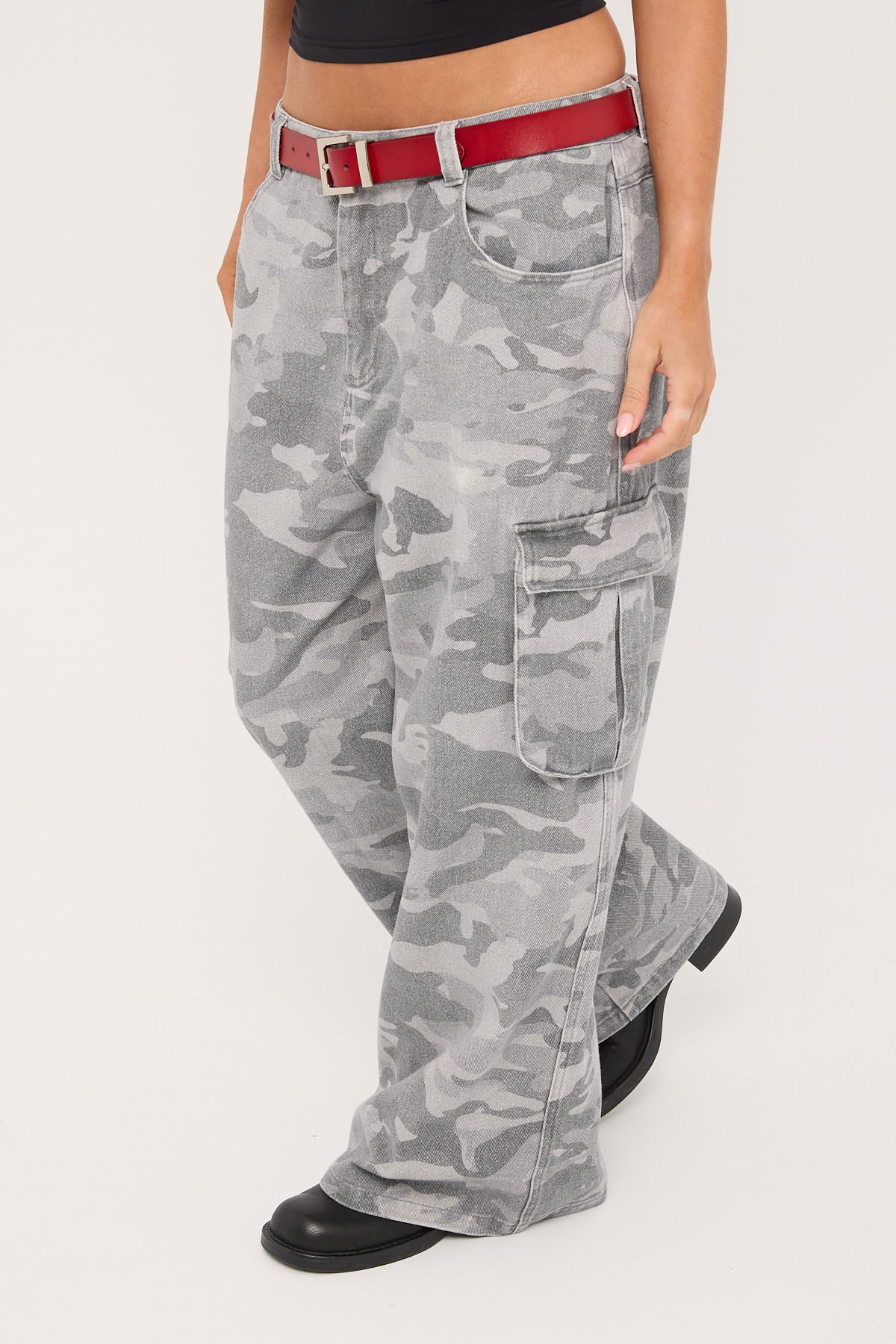 Neovision Vanguard Cargo Pants Washed Grey - Image 4