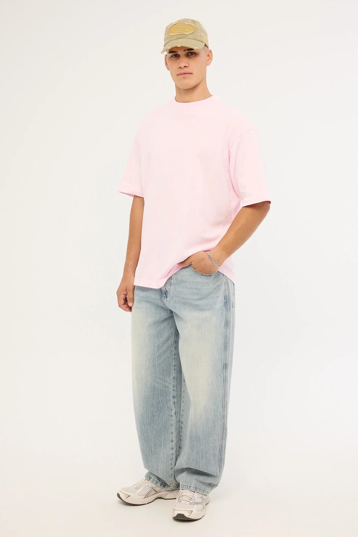 Neovision Vice Titan Baggy Jean Blasted Washed Blue - Image 5