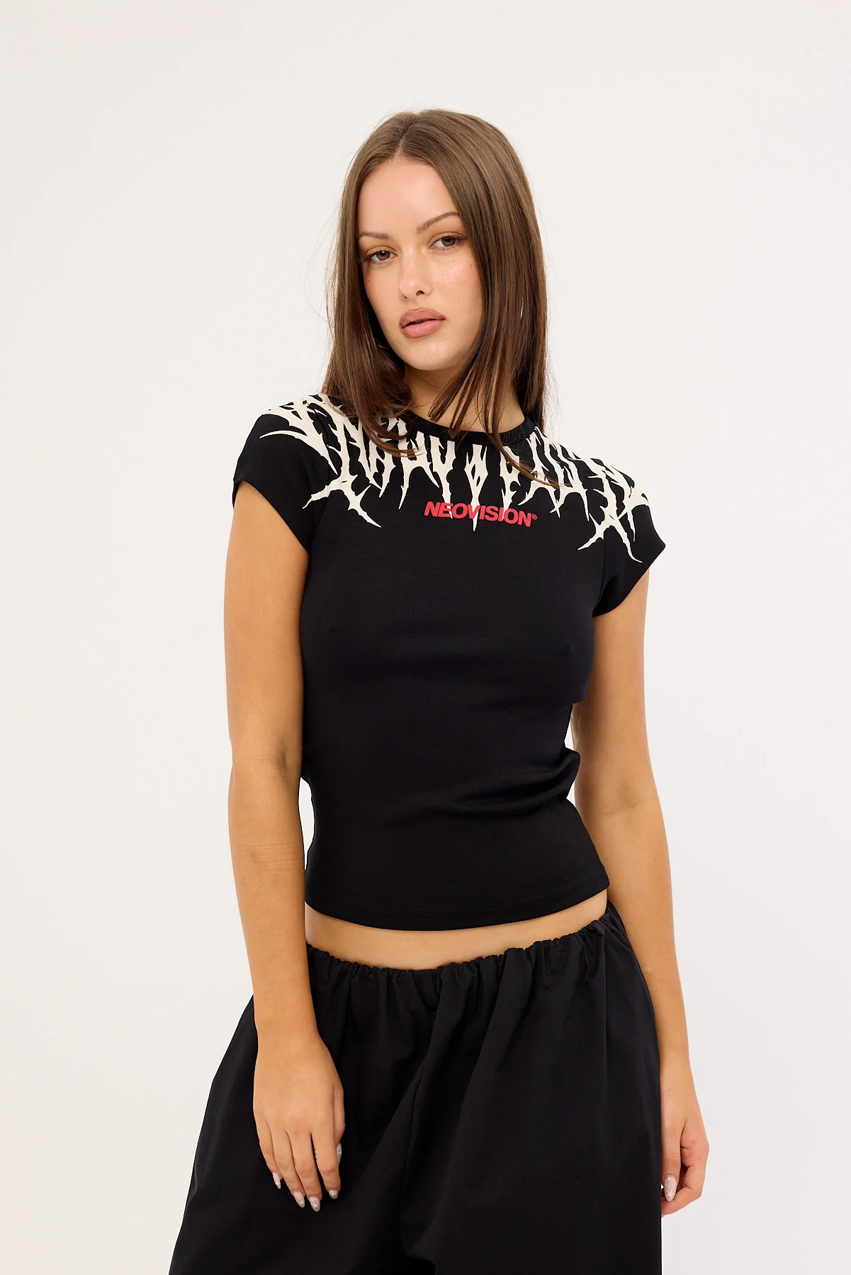Neovision Virus Baby Tee Black