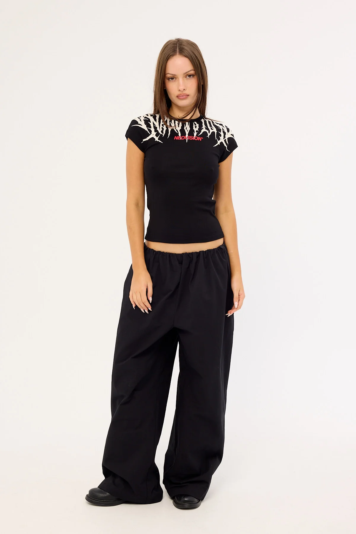 Neovision Virus Baby Tee Black - Image 2