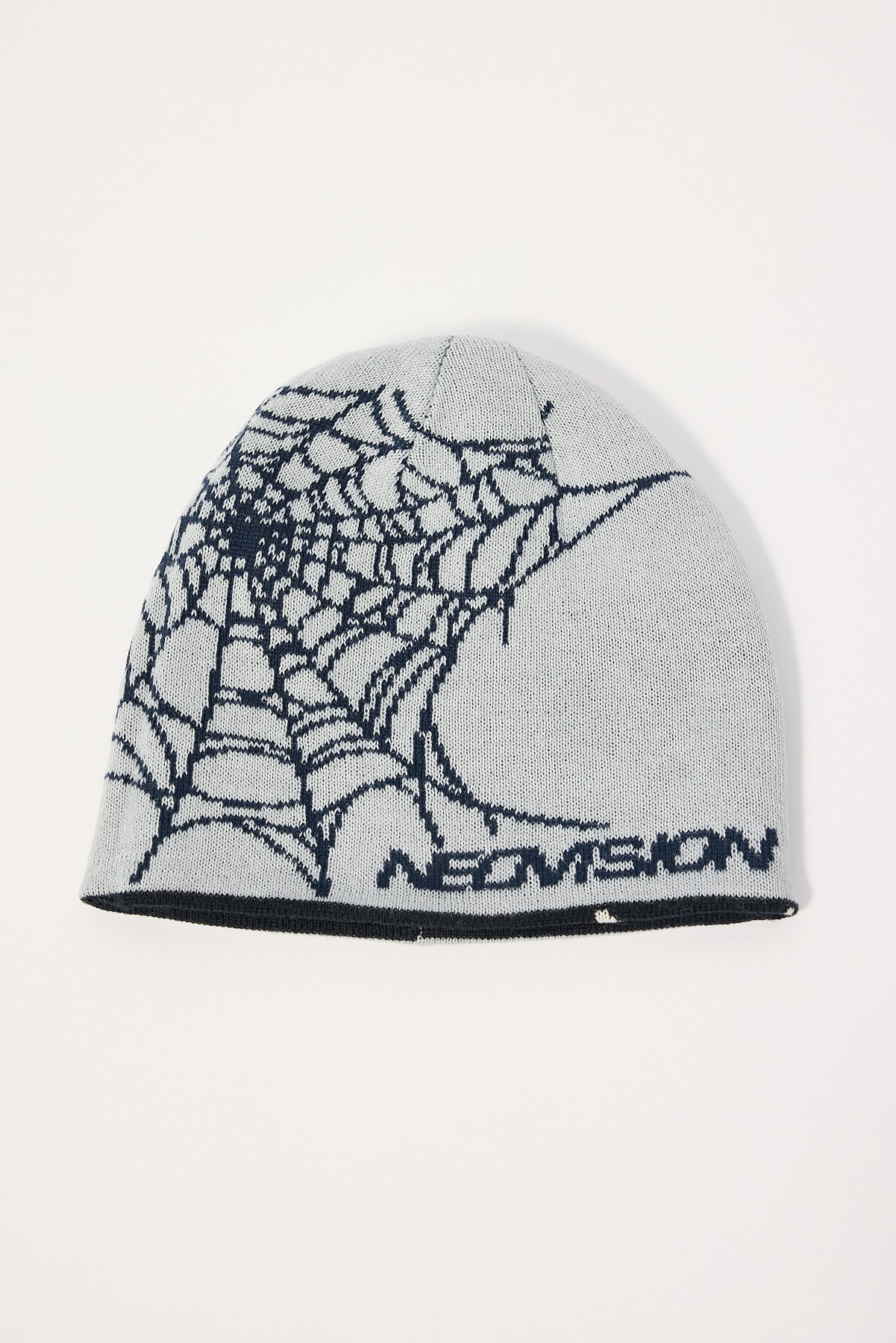 Neovision Web Reversible Skull Cap Beanie Black/Grey - Image 5