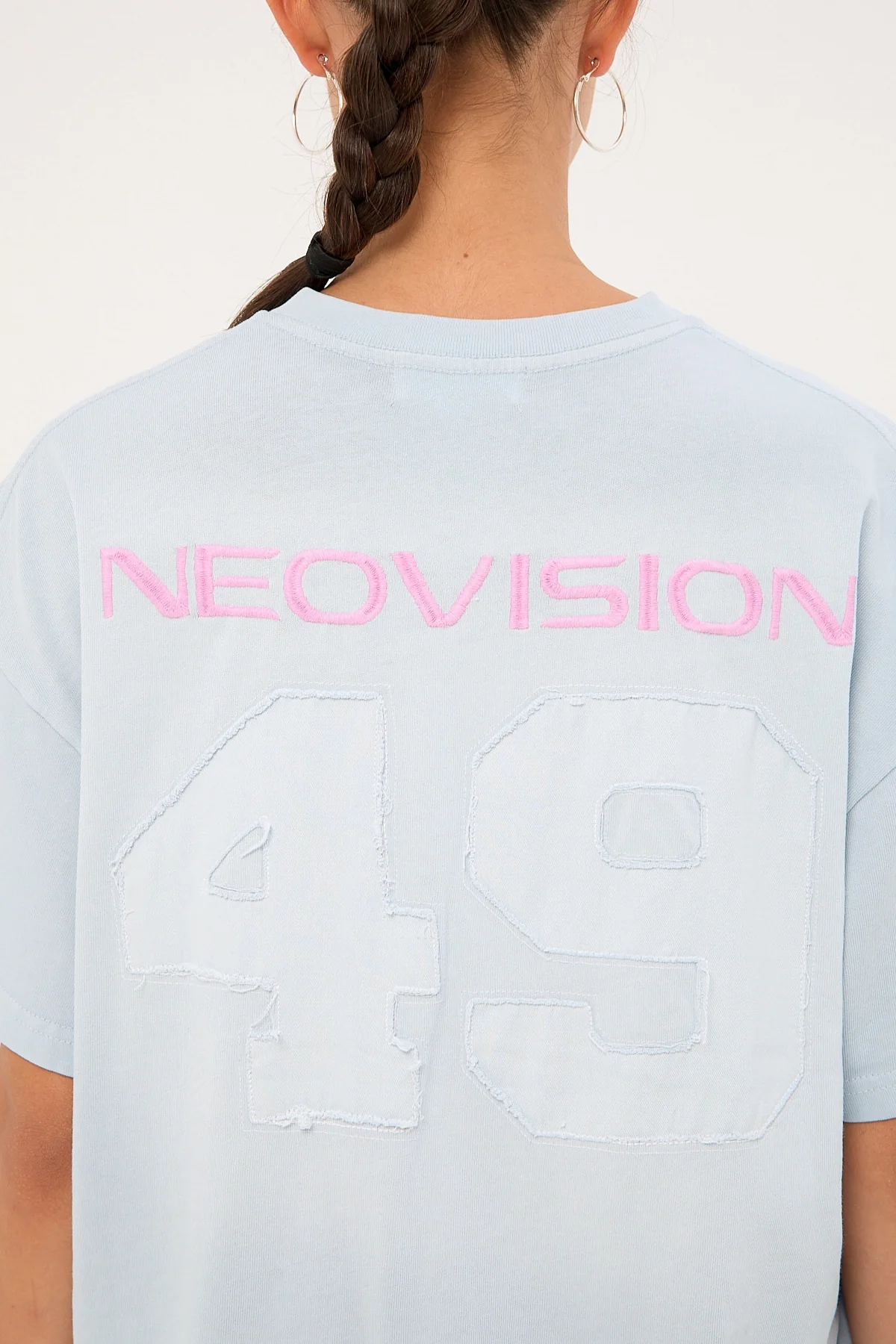 Neovision Xira Relaxed T-Shirt Blue - Image 6