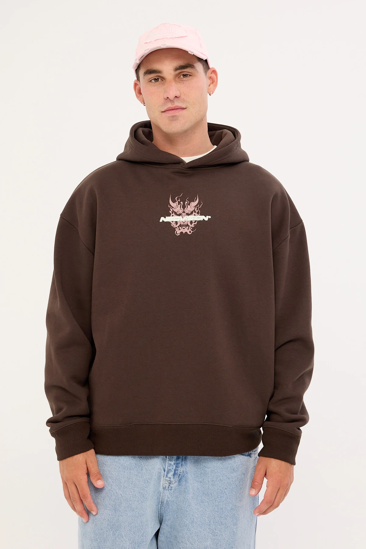 Neovision Yasha Street Hoodie Coffee Brown - Image 3