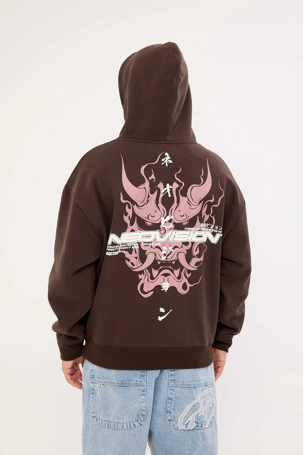 Neovision Yasha Street Hoodie Coffee Brown - Image 6
