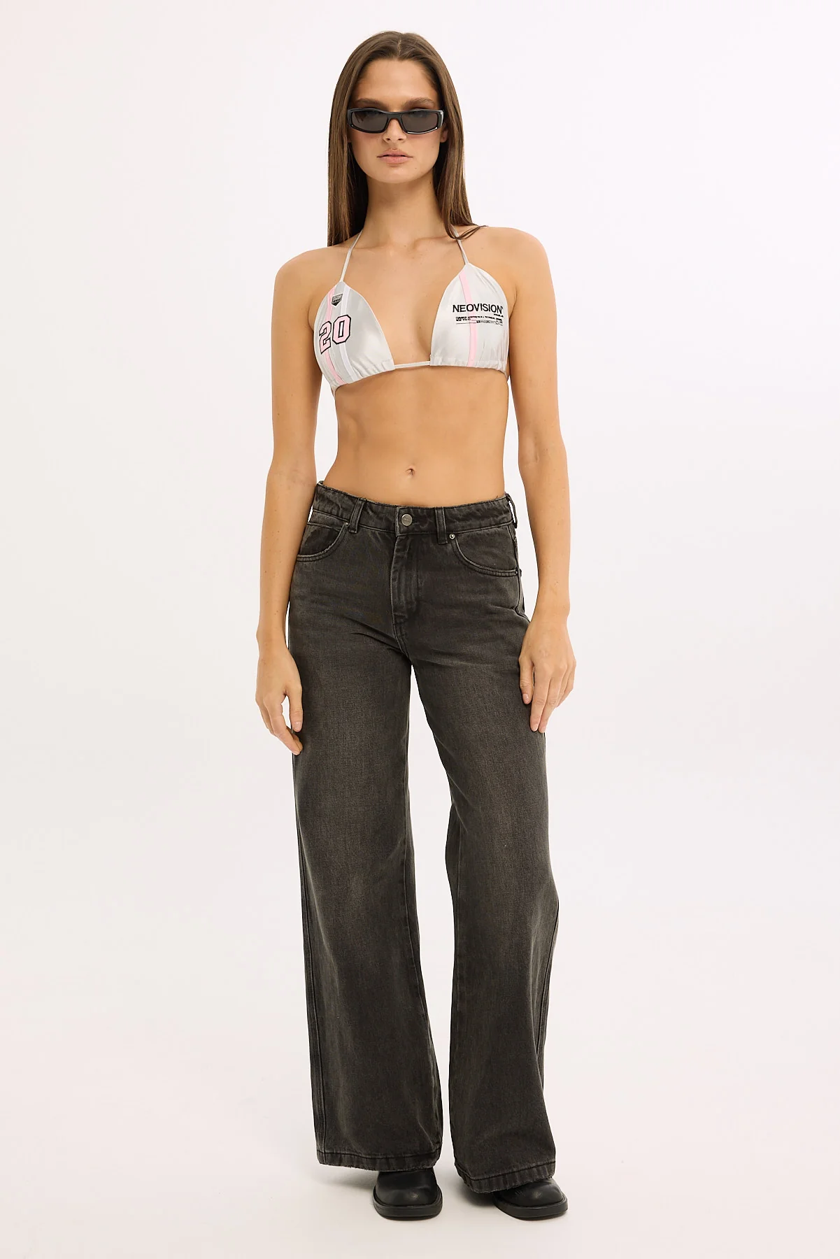 Neovision Zenon Jersey Bralette Silver