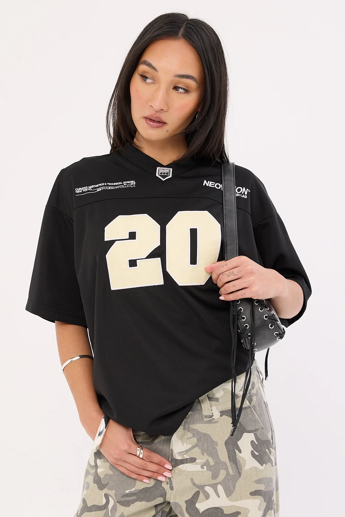 Neovision Zenon V Neck Jersey Black