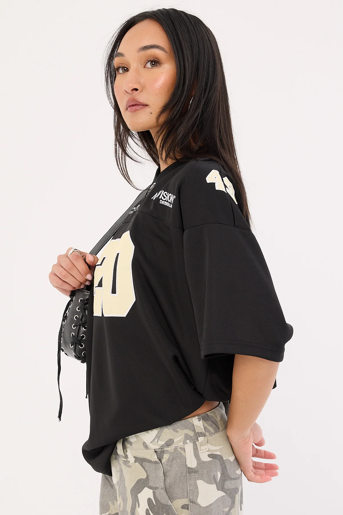 Neovision Zenon V Neck Jersey Black - Image 5
