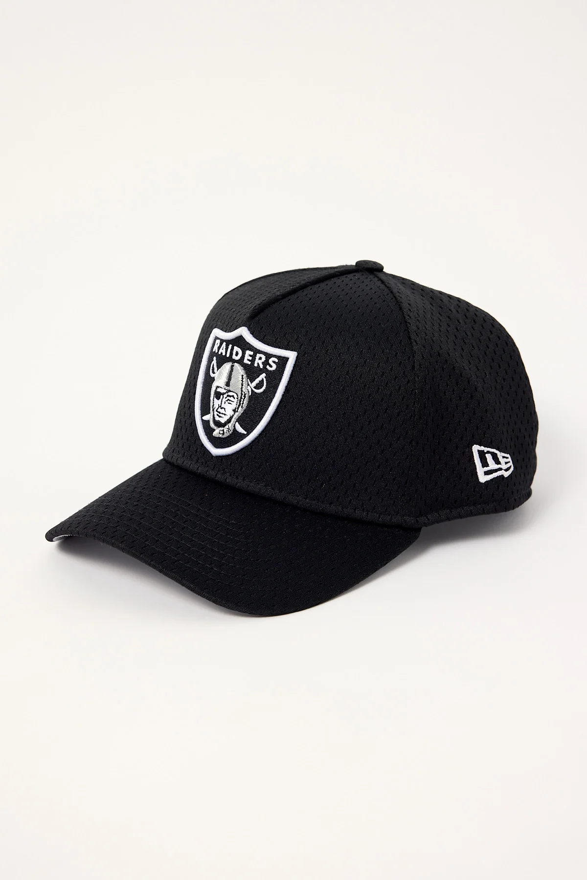 New Era Basketball Mesh 9Forty A-Frame Las Vegas Raiders Cap Official Team Colours/Grey - Image 4