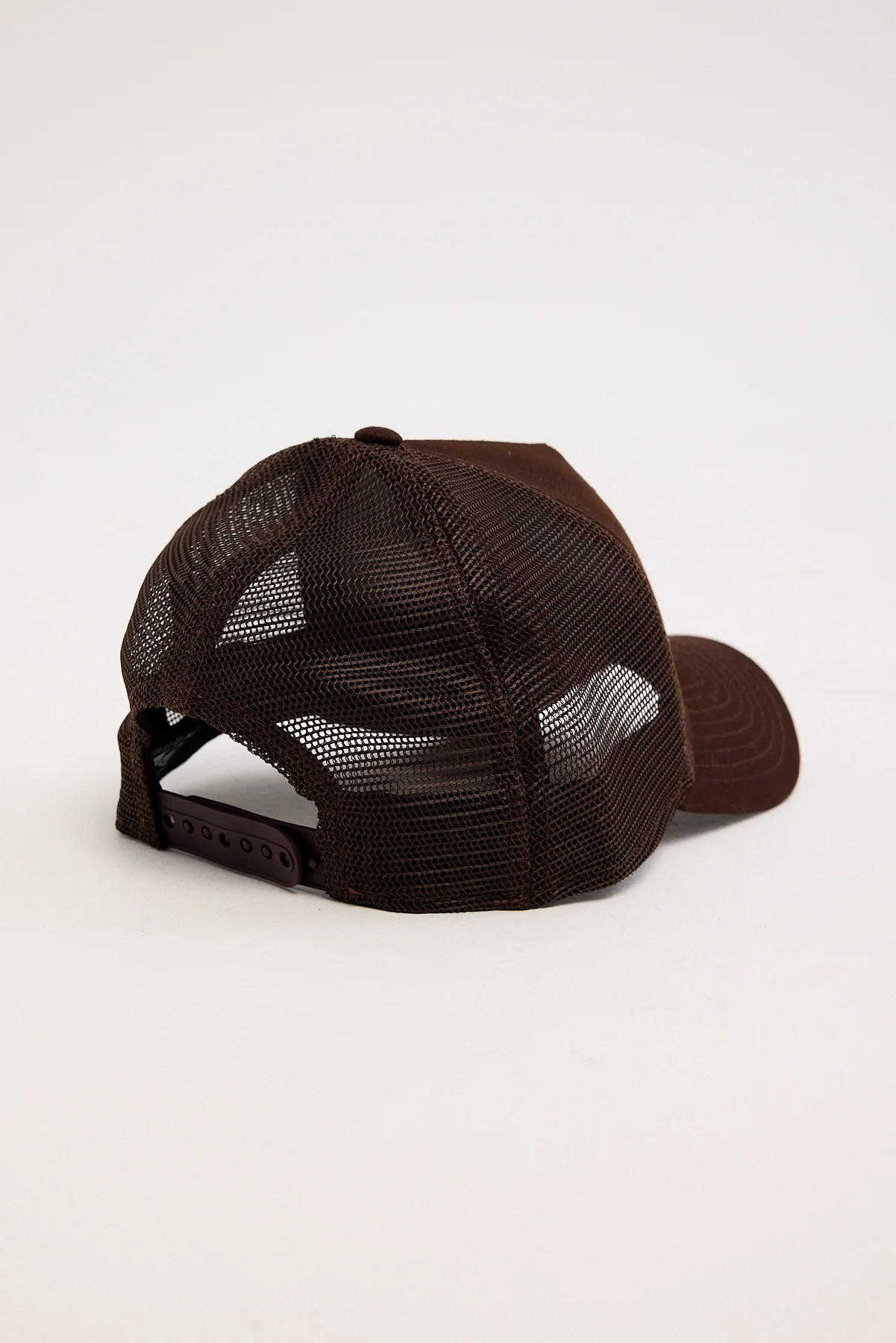 New Era Burnt Wood 9Forty A-Frame Los Angeles Dodgers Trucker H Burnt Wood/Burnt Wood Embroidery - Image 3