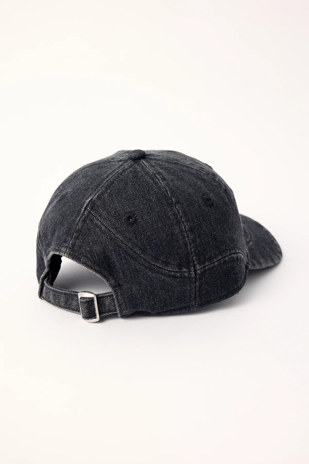 New Era Denim Curve 9Twenty New York Yankees Cap Black Denim - Image 4