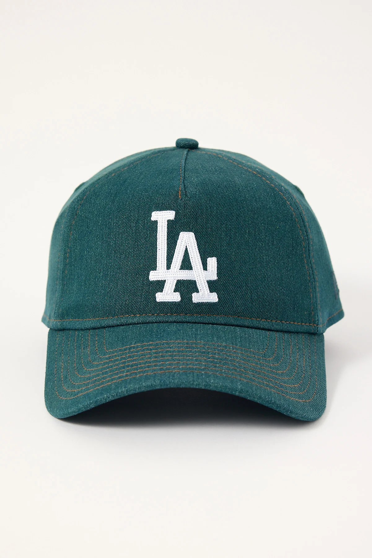 New Era Los Angeles Dodgers 9Twenty A-Frame Emerald Denim/Wheat Stitching
