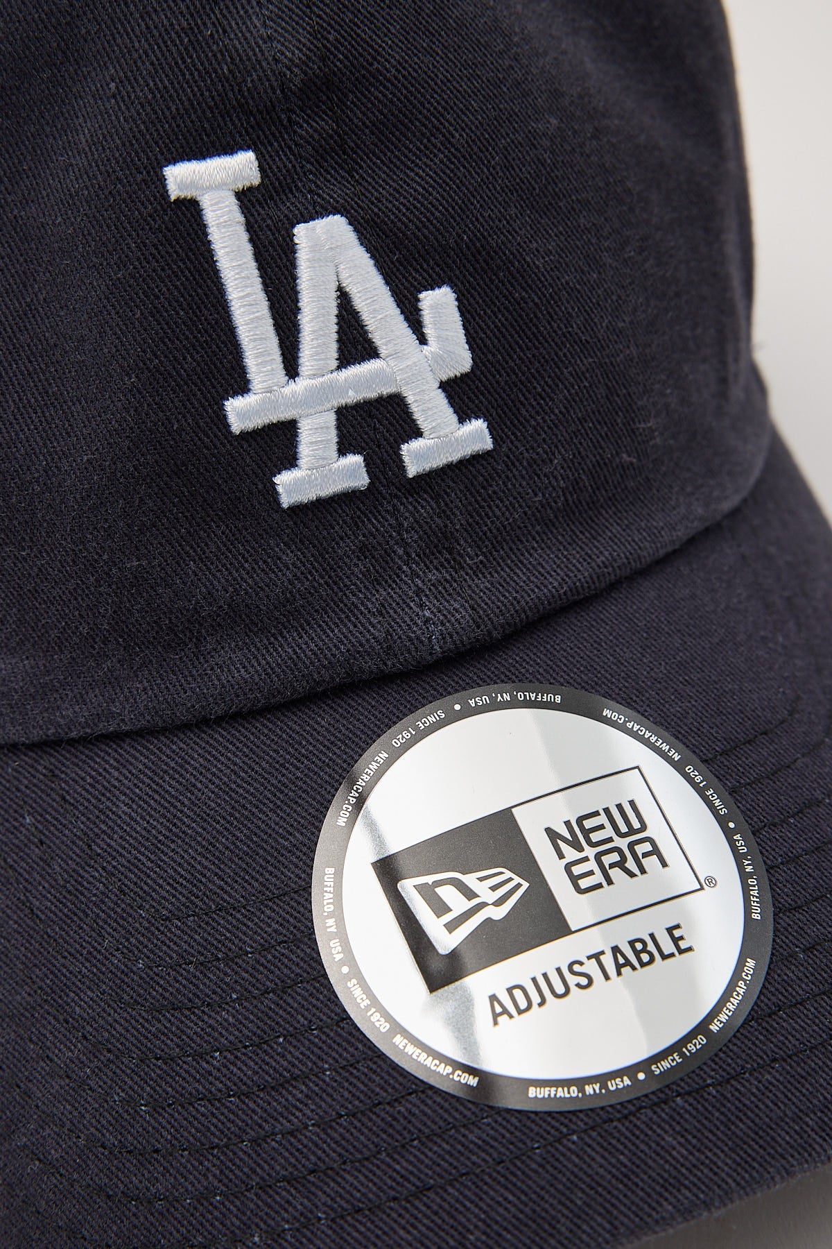 New Era Los Angeles Dodgers Casual Classic Cap Navy/White Embroidery - Image 3