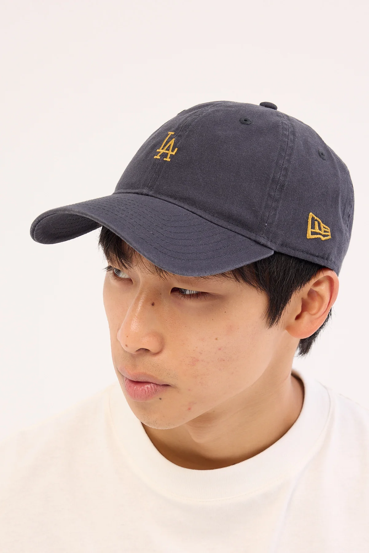 New Era Washed Mini 9Twenty Los Angeles Dodgers Cap Faded Black/Faded Black UV - Image 4