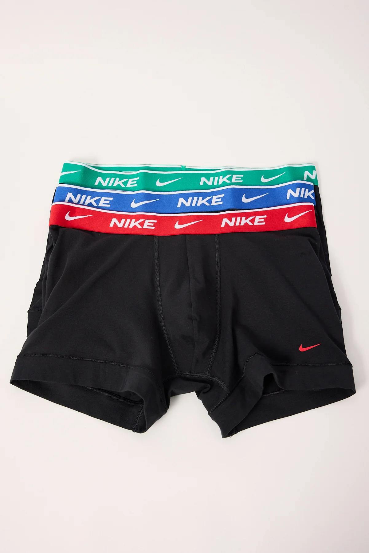 Nike Underwear Everyday Cotton Stretch Trunk 3 Pack Park Green