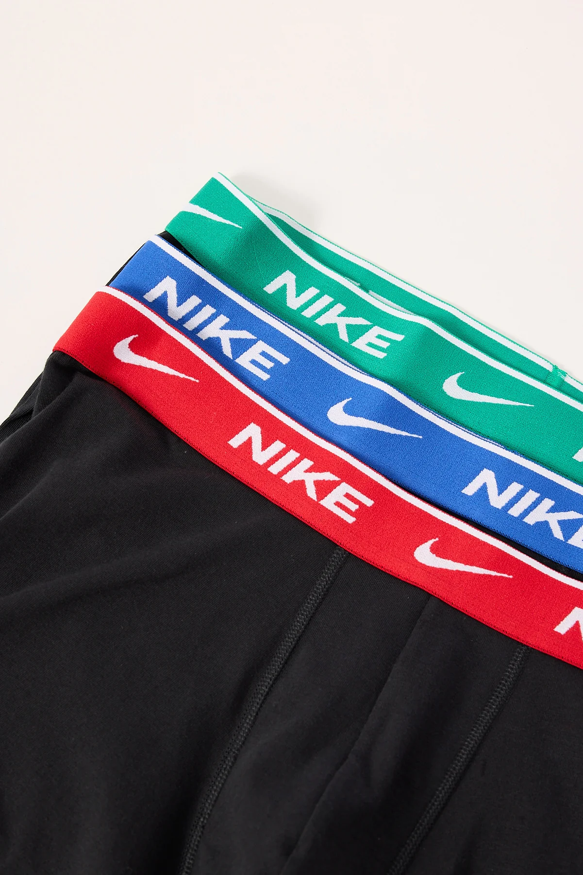 Nike Underwear Everyday Cotton Stretch Trunk 3 Pack Park Green - Image 3
