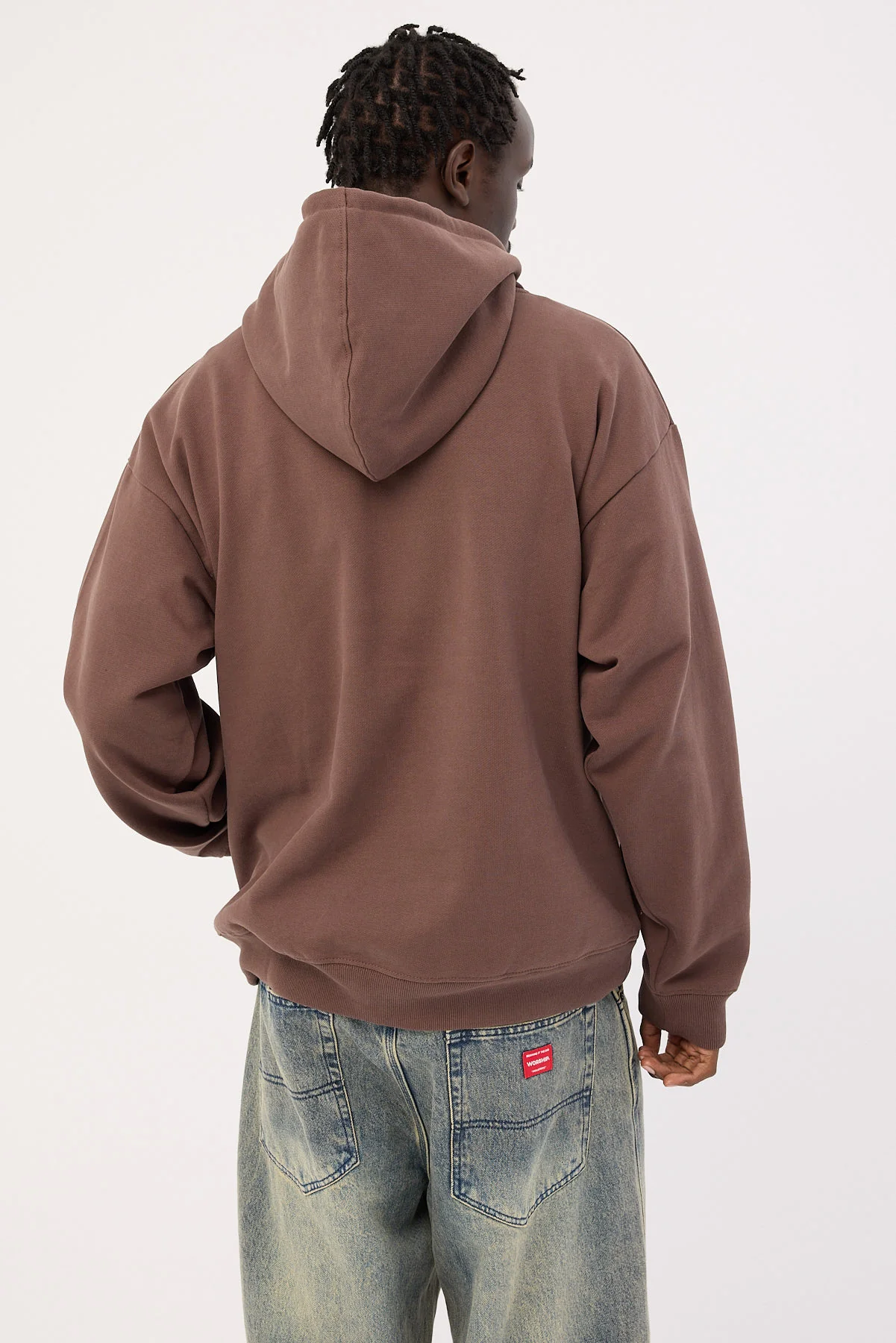 Open Archive Boxy Hoodie Cocoa Brown - Image 7