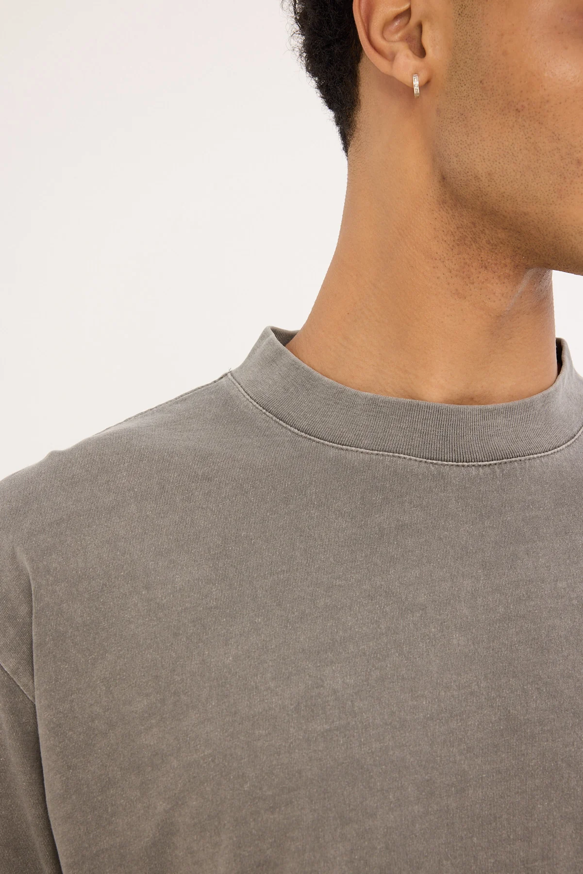 Open Archive Organic Oversize Tee Acid Grey - Image 2