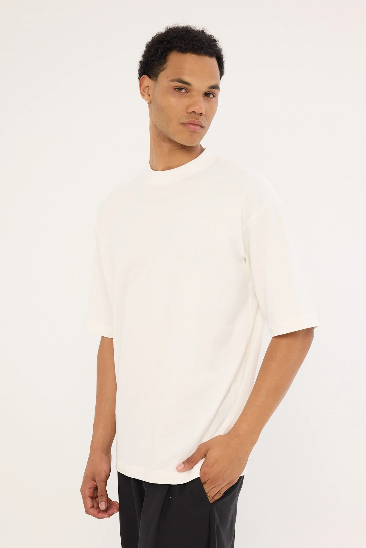 Open Archive Organic Oversize Tee Off White - Image 5