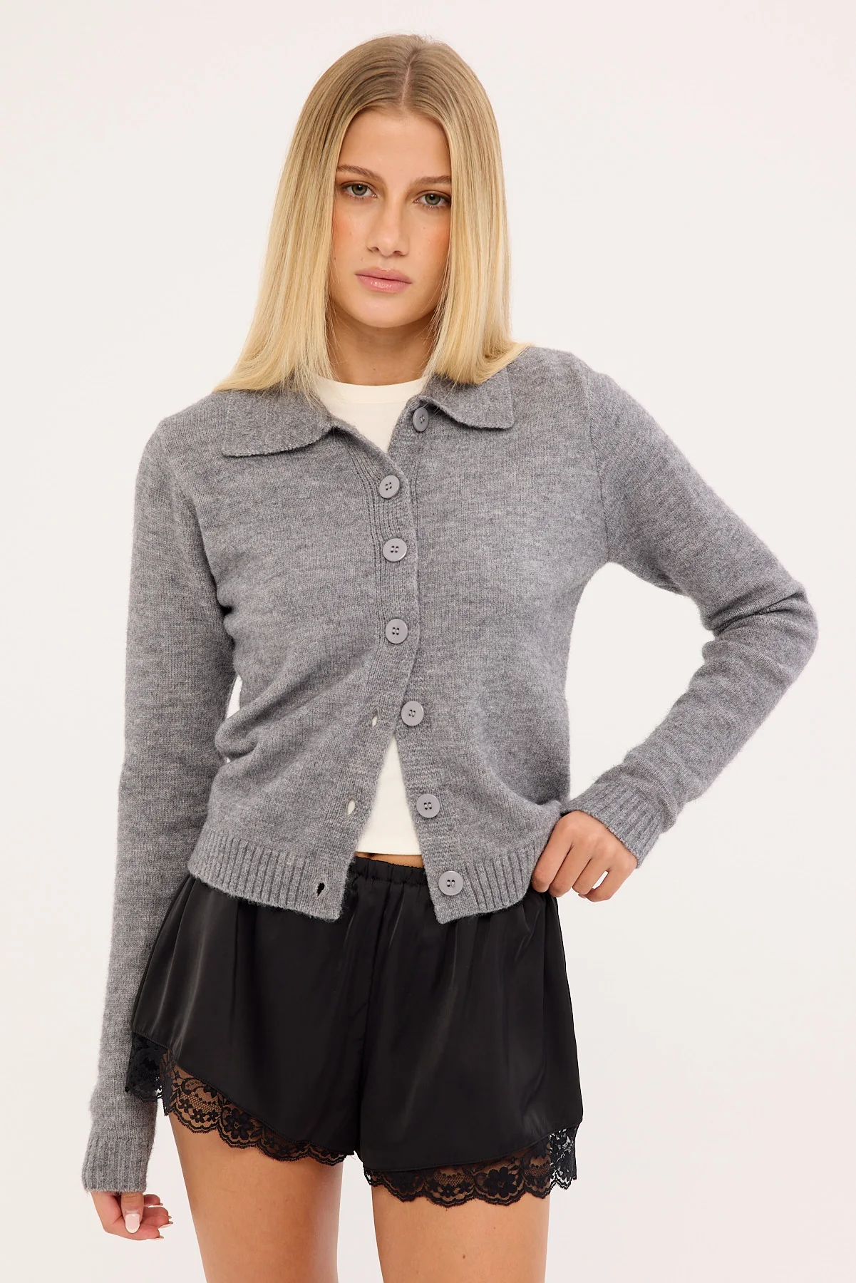 Perfect Stranger Aino Lace Shorts Black - Image 7