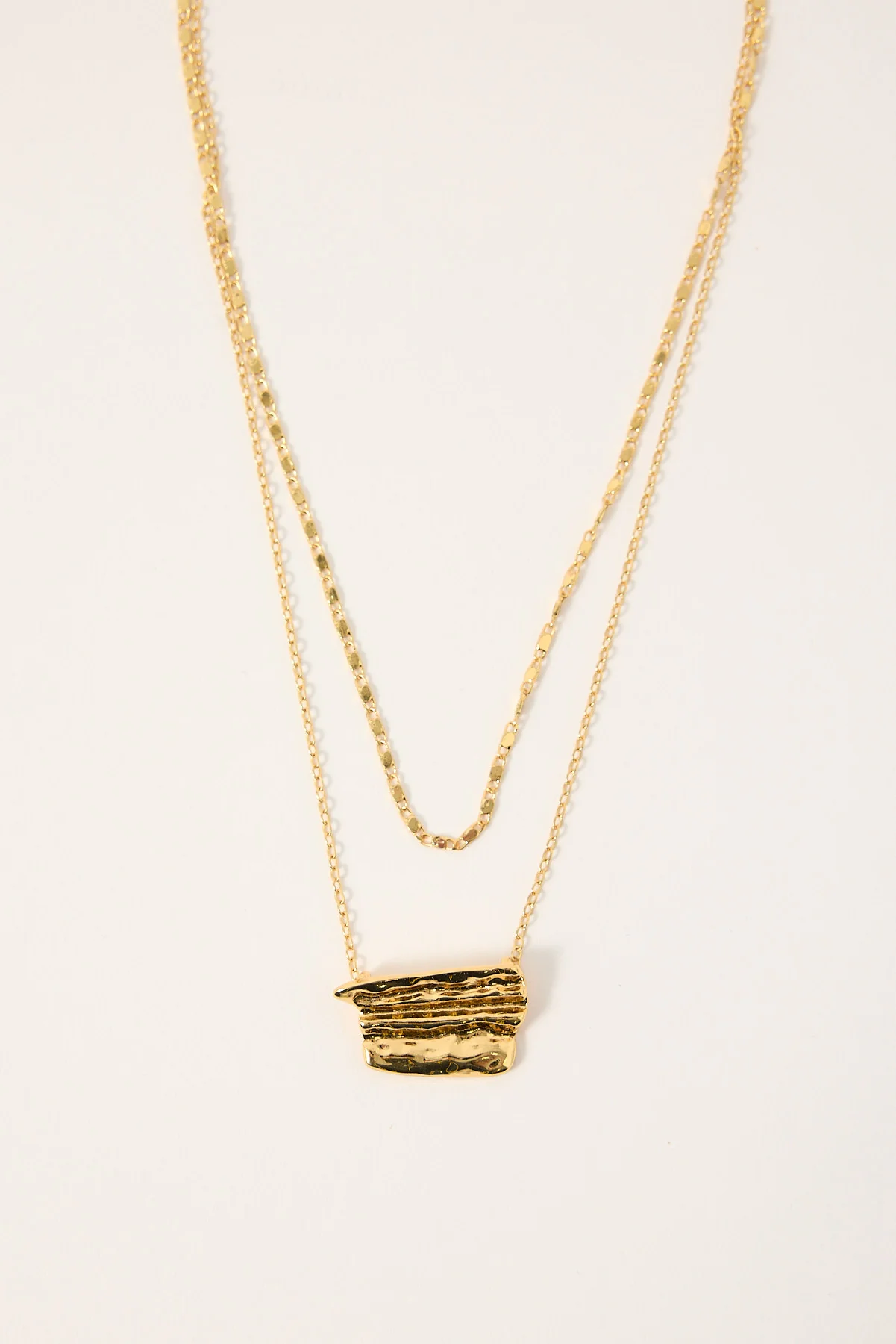 Perfect Stranger Alba Layered Necklace 2PK 18K Gold Plated - Image 2
