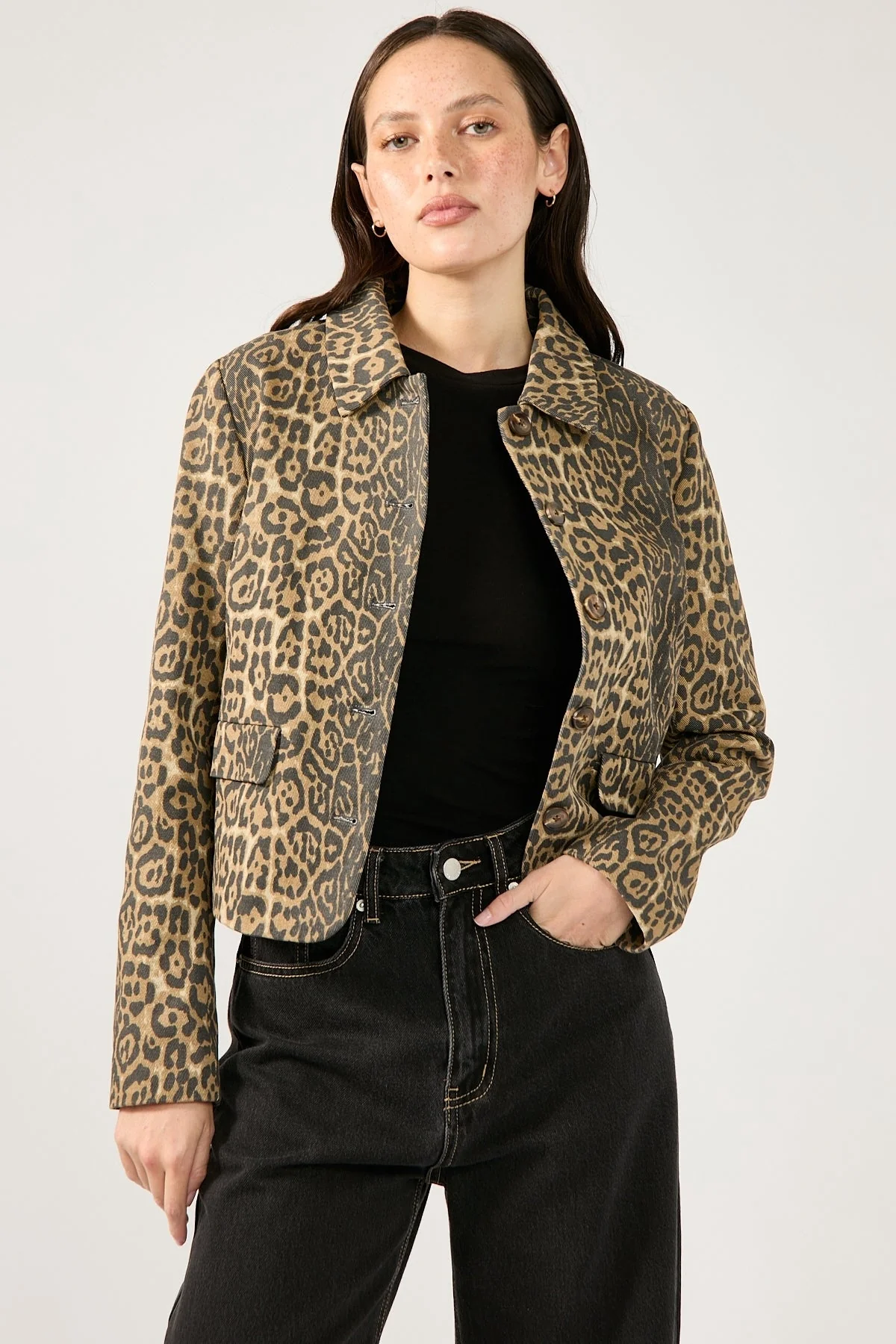 Perfect Stranger Amur Leopard Jacket Leopard - Image 3
