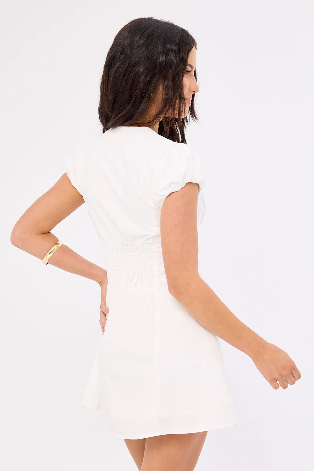 Perfect Stranger Arielle Mini Dress White - Image 5