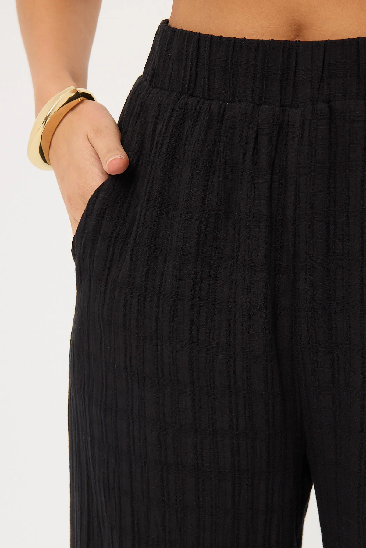 Perfect Stranger Beach Pant Black - Image 5