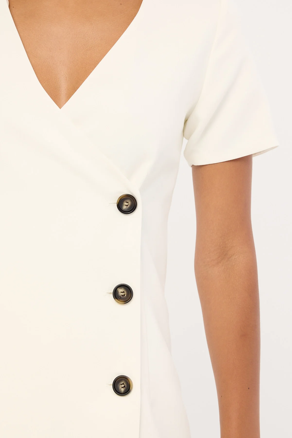 Perfect Stranger Beth Mini Dress Off White - Image 3