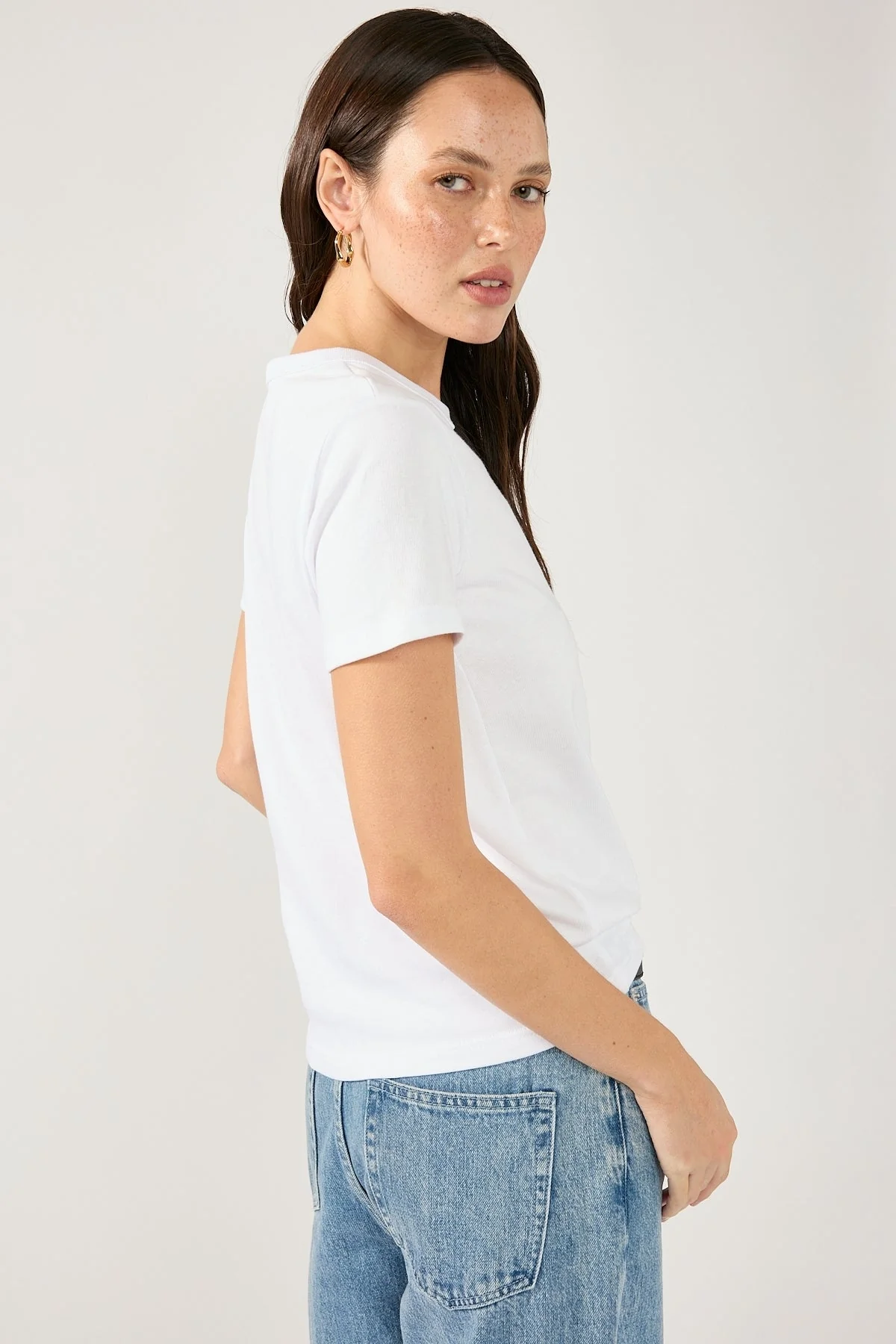 Perfect Stranger Class T-Shirt White - Image 4