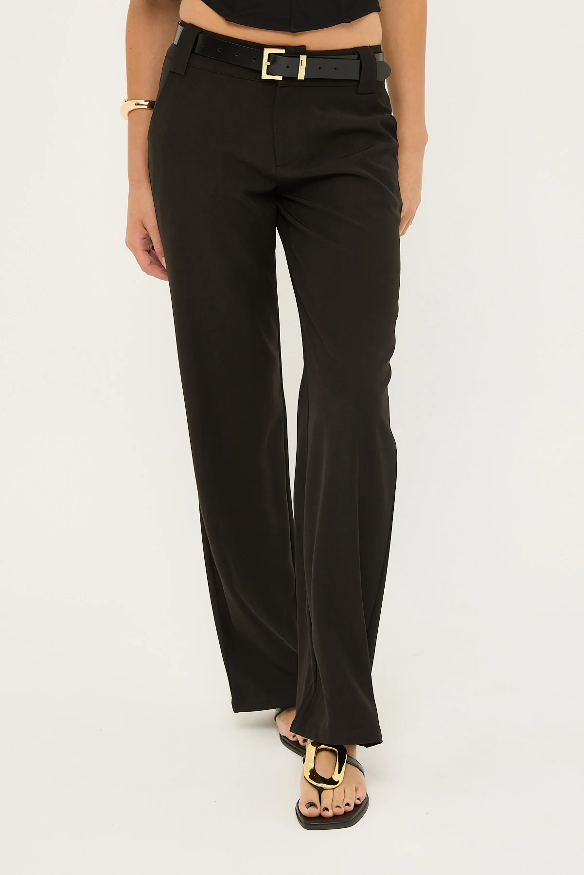 Perfect Stranger Cocona Low Rise Pant Black - Image 2